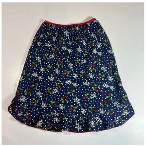 Y2K cherry mesh skirt